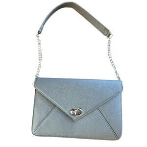 Prive By Sorial Women's Vegan Leather Envelope Clutch